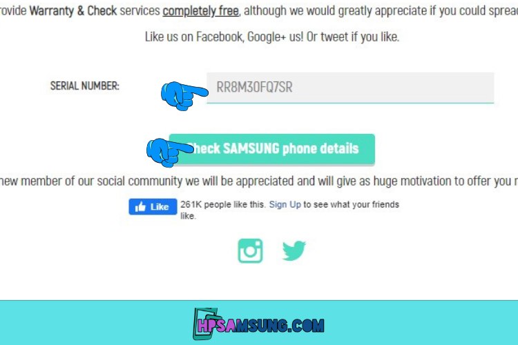 cara cek garansi samsung