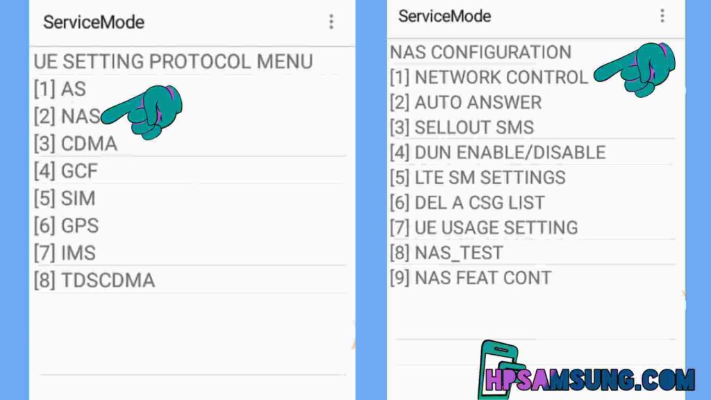 melakukan setting jaringan hape samsung ke 4g 