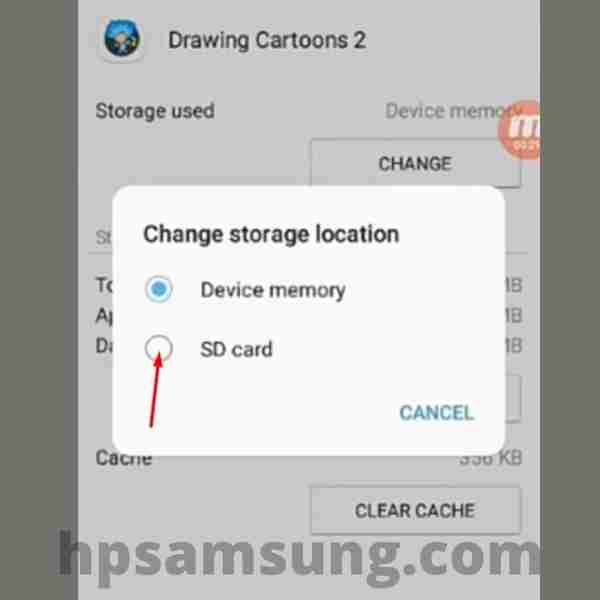 pilih sd card