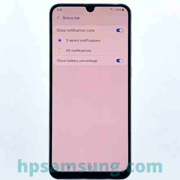 Cara Menampilkan Persentase Baterai Samsung