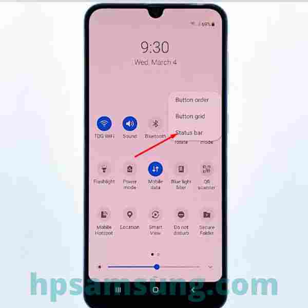 cara tampilkan persentase baterai samsung