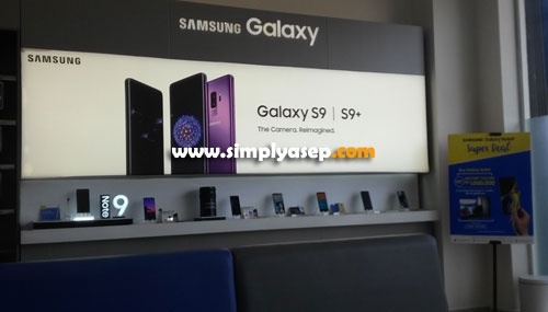 dispaly produk samsung