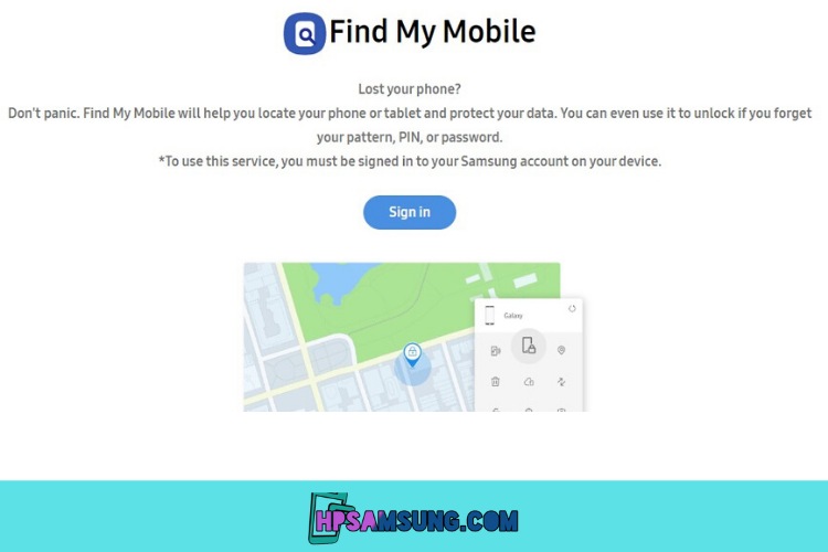 cara melacak hp samsung yang hilang dengan akun samsung dengan find my mobile