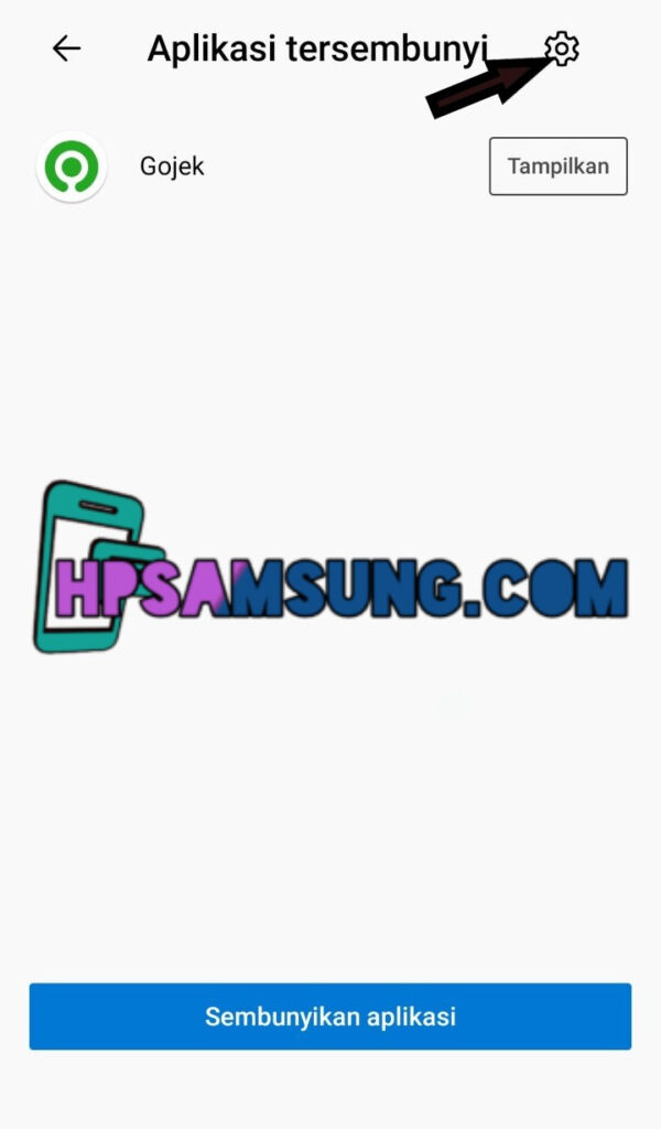 cara menyembunyikan aplikasi di hp samsung a10s
