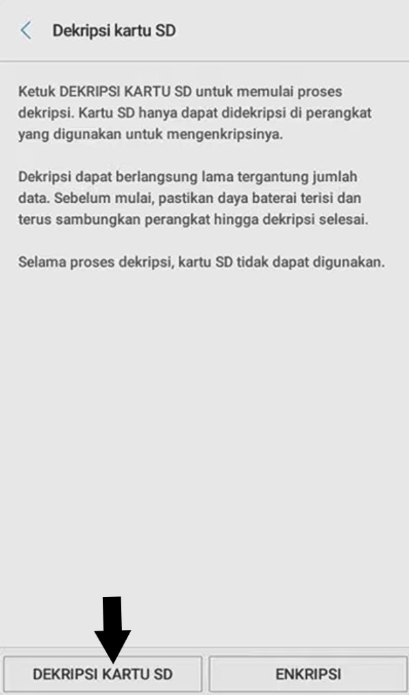 kartu sd tidak terbaca di hp samsung a20