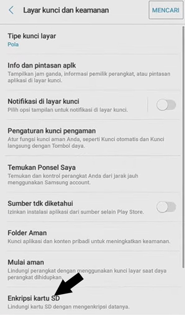kartu sd tidak terbaca di hp samsung a50